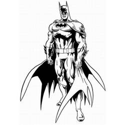 Página para colorir: homem Morcego (Super heroi) #76846 - Páginas para Colorir Imprimíveis Gratuitamente