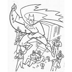 Página para colorir: homem Morcego (Super heroi) #76853 - Páginas para Colorir Imprimíveis Gratuitamente