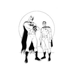 Página para colorir: homem Morcego (Super heroi) #76859 - Páginas para Colorir Imprimíveis Gratuitamente