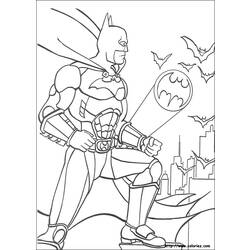 Página para colorir: homem Morcego (Super heroi) #76878 - Páginas para Colorir Imprimíveis Gratuitamente
