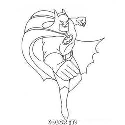 Página para colorir: homem Morcego (Super heroi) #76969 - Páginas para Colorir Imprimíveis Gratuitamente