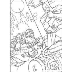 Página para colorir: homem Morcego (Super heroi) #77053 - Páginas para Colorir Imprimíveis Gratuitamente