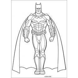 Página para colorir: homem Morcego (Super heroi) #77156 - Páginas para Colorir Imprimíveis Gratuitamente