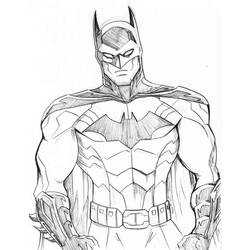 Página para colorir: homem Morcego (Super heroi) #77183 - Páginas para Colorir Imprimíveis Gratuitamente