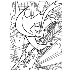 Página para colorir: homem Morcego (Super heroi) #77186 - Páginas para Colorir Imprimíveis Gratuitamente