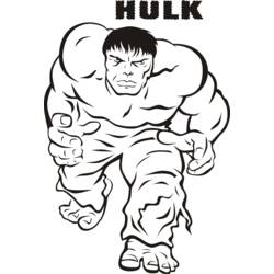 Página para colorir: Hulk (Super heroi) #79005 - Páginas para Colorir Imprimíveis Gratuitamente