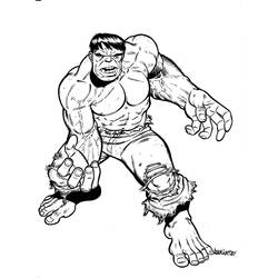 Página para colorir: Hulk (Super heroi) #79007 - Páginas para Colorir Imprimíveis Gratuitamente