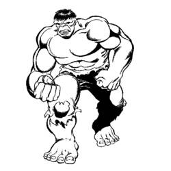 Página para colorir: Hulk (Super heroi) #79009 - Páginas para Colorir Imprimíveis Gratuitamente