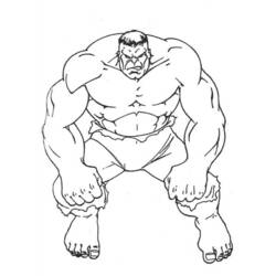 Página para colorir: Hulk (Super heroi) #79010 - Páginas para Colorir Imprimíveis Gratuitamente
