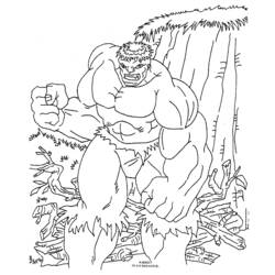 Página para colorir: Hulk (Super heroi) #79018 - Páginas para Colorir Imprimíveis Gratuitamente
