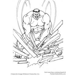 Página para colorir: Hulk (Super heroi) #79021 - Páginas para Colorir Imprimíveis Gratuitamente