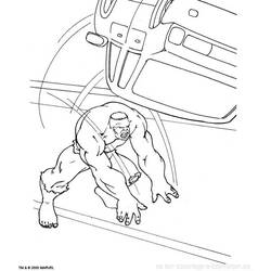 Página para colorir: Hulk (Super heroi) #79027 - Páginas para Colorir Imprimíveis Gratuitamente