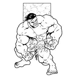 Página para colorir: Hulk (Super heroi) #79054 - Páginas para Colorir Imprimíveis Gratuitamente