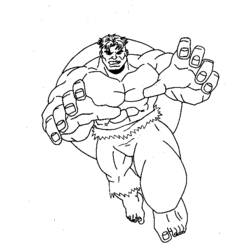 Página para colorir: Hulk (Super heroi) #79060 - Páginas para Colorir Imprimíveis Gratuitamente