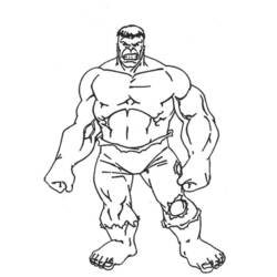 Página para colorir: Hulk (Super heroi) #79069 - Páginas para Colorir Imprimíveis Gratuitamente