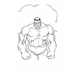 Página para colorir: Hulk (Super heroi) #79079 - Páginas para Colorir Imprimíveis Gratuitamente