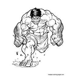 Página para colorir: Hulk (Super heroi) #79087 - Páginas para Colorir Imprimíveis Gratuitamente