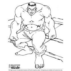 Página para colorir: Hulk (Super heroi) #79098 - Páginas para Colorir Imprimíveis Gratuitamente
