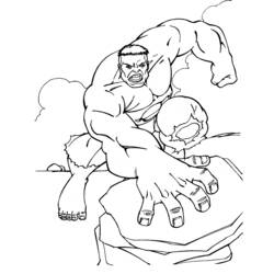 Página para colorir: Hulk (Super heroi) #79114 - Páginas para Colorir Imprimíveis Gratuitamente