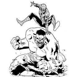 Página para colorir: Hulk (Super heroi) #79117 - Páginas para Colorir Imprimíveis Gratuitamente