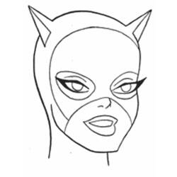 Página para colorir: mulher Gato (Super heroi) #78048 - Páginas para Colorir Imprimíveis Gratuitamente