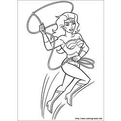 Página para colorir: mulher maravilha (Super heroi) #74580 - Páginas para Colorir Imprimíveis Gratuitamente
