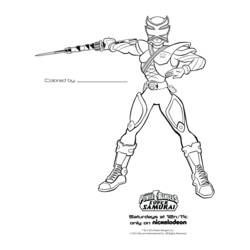 Página para colorir: Power Rangers (Super heroi) #50002 - Páginas para Colorir Imprimíveis Gratuitamente