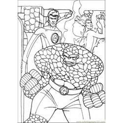 Página para colorir: Sr. Fantástico (Super heroi) #84785 - Páginas para Colorir Imprimíveis Gratuitamente