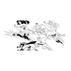 Página para colorir: Super-heróis da DC Comics (Super heroi) #80135 - Páginas para Colorir Imprimíveis Gratuitamente