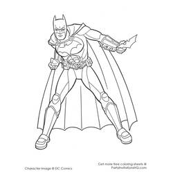 Página para colorir: Super-heróis da DC Comics (Super heroi) #80382 - Páginas para Colorir Imprimíveis Gratuitamente