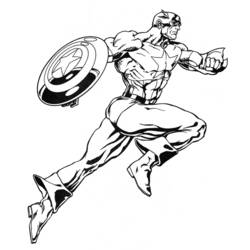 Página para colorir: super-heróis da marvel (Super heroi) #79598 - Páginas para Colorir Imprimíveis Gratuitamente