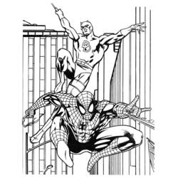 Página para colorir: super-heróis da marvel (Super heroi) #79605 - Páginas para Colorir Imprimíveis Gratuitamente