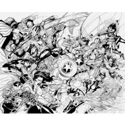 Página para colorir: super-heróis da marvel (Super heroi) #79874 - Páginas para Colorir Imprimíveis Gratuitamente