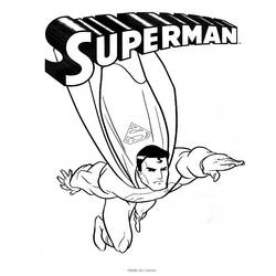 Página para colorir: Super homen (Super heroi) #83610 - Páginas para Colorir Imprimíveis Gratuitamente