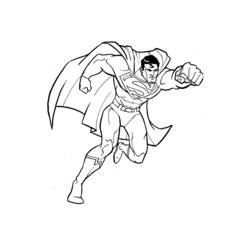 Página para colorir: Super homen (Super heroi) #83628 - Páginas para Colorir Imprimíveis Gratuitamente