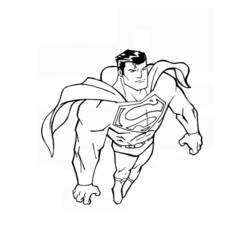 Página para colorir: Super homen (Super heroi) #83639 - Páginas para Colorir Imprimíveis Gratuitamente