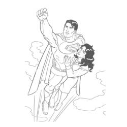 Página para colorir: Super homen (Super heroi) #83665 - Páginas para Colorir Imprimíveis Gratuitamente
