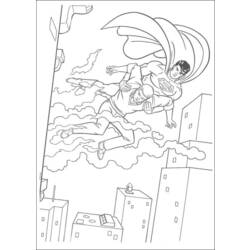 Página para colorir: Super homen (Super heroi) #83692 - Páginas para Colorir Imprimíveis Gratuitamente