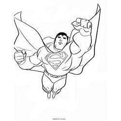 Página para colorir: Super homen (Super heroi) #83716 - Páginas para Colorir Imprimíveis Gratuitamente