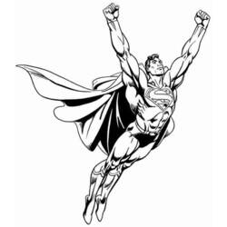 Página para colorir: Super homen (Super heroi) #83718 - Páginas para Colorir Imprimíveis Gratuitamente