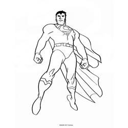 Página para colorir: Super homen (Super heroi) #83739 - Páginas para Colorir Imprimíveis Gratuitamente