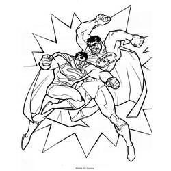 Página para colorir: Super homen (Super heroi) #83752 - Páginas para Colorir Imprimíveis Gratuitamente