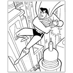 Página para colorir: Super homen (Super heroi) #83894 - Páginas para Colorir Imprimíveis Gratuitamente