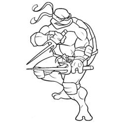 Página para colorir: Tartarugas ninjas (Super heroi) #75412 - Páginas para Colorir Imprimíveis Gratuitamente