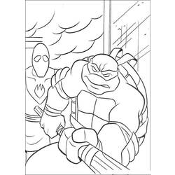 Página para colorir: Tartarugas ninjas (Super heroi) #75431 - Páginas para Colorir Imprimíveis Gratuitamente