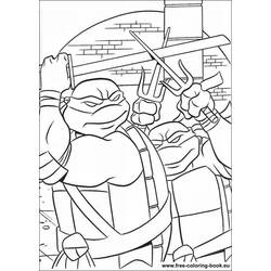 Página para colorir: Tartarugas ninjas (Super heroi) #75472 - Páginas para Colorir Imprimíveis Gratuitamente