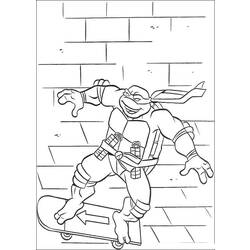 Página para colorir: Tartarugas ninjas (Super heroi) #75596 - Páginas para Colorir Imprimíveis Gratuitamente