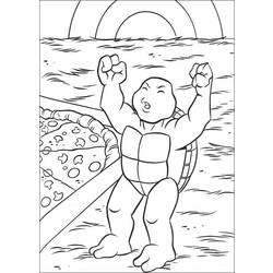 Página para colorir: Tartarugas ninjas (Super heroi) #75610 - Páginas para Colorir Imprimíveis Gratuitamente