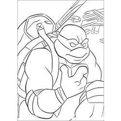 Página para colorir: Tartarugas ninjas (Super heroi) #75627 - Páginas para Colorir Imprimíveis Gratuitamente