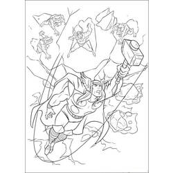Página para colorir: Thor (Super heroi) #75770 - Páginas para Colorir Imprimíveis Gratuitamente